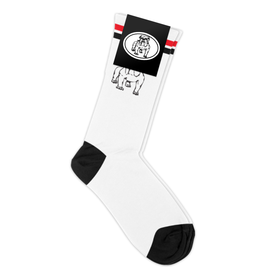 Victory Records Two-Stripe Logo Socks