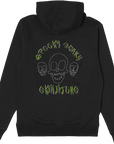 Spooky, Scary Skeletons Official Hoodie (Alternate Design, Black)