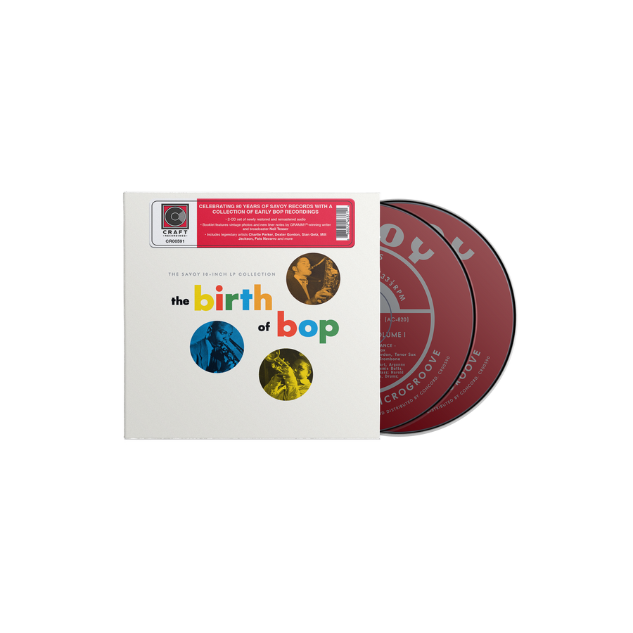 The Birth Of Bop: The Savoy 10-Inch LP Collection (2-CD)
