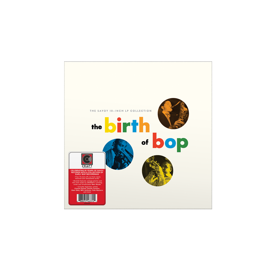 The Birth Of Bop: The Savoy 10-Inch LP Collection (5 x10"-LP)