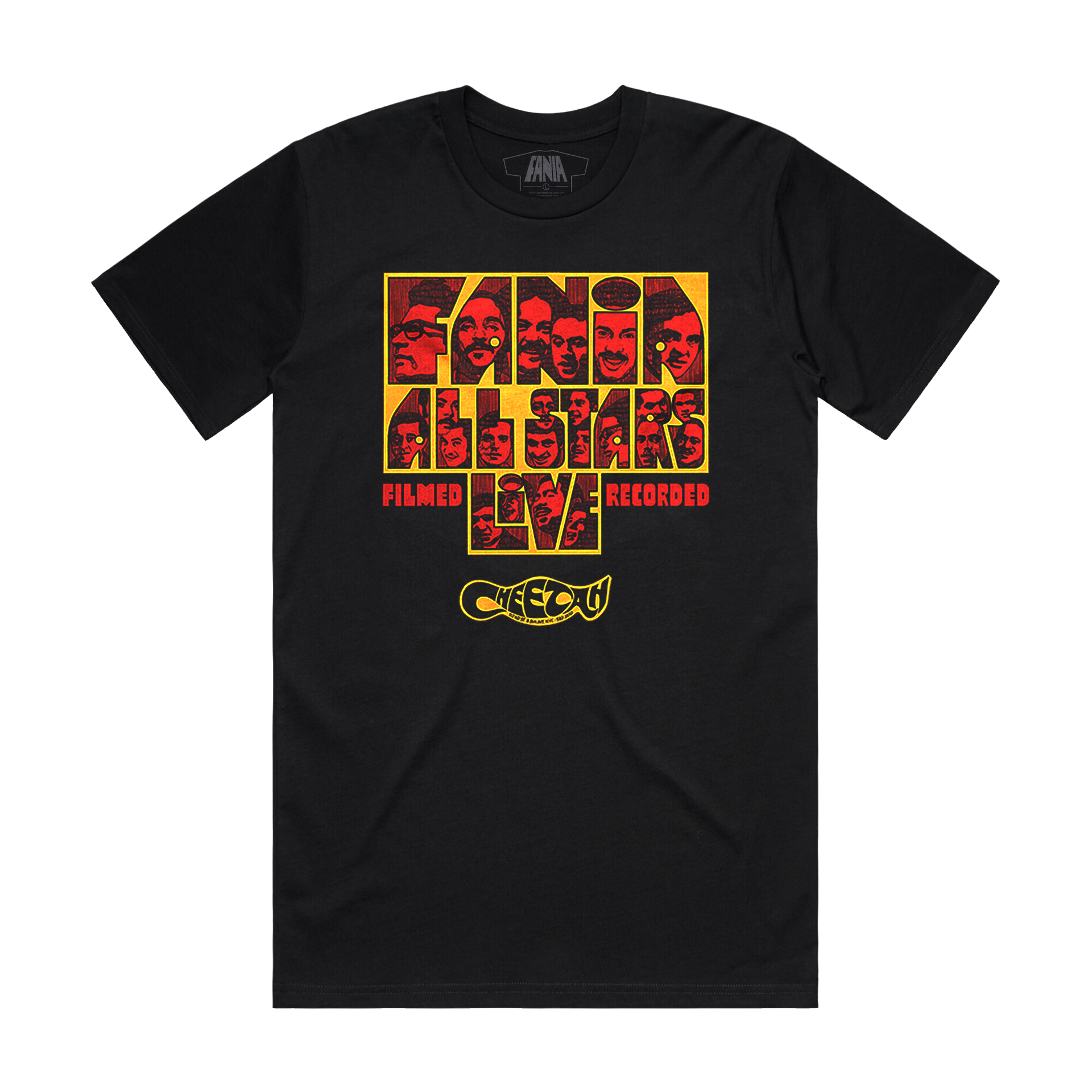 Fania All Stars – Live At The Cheetah T-Shirt (Black) | Craft