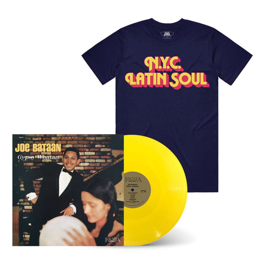 Gypsy Woman Bundle (180g Canary Yellow Vinyl LP + NYC Latin Soul T-Shirt)