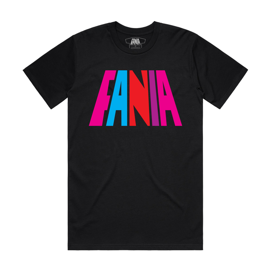 Fania Logo Black T-Shirt