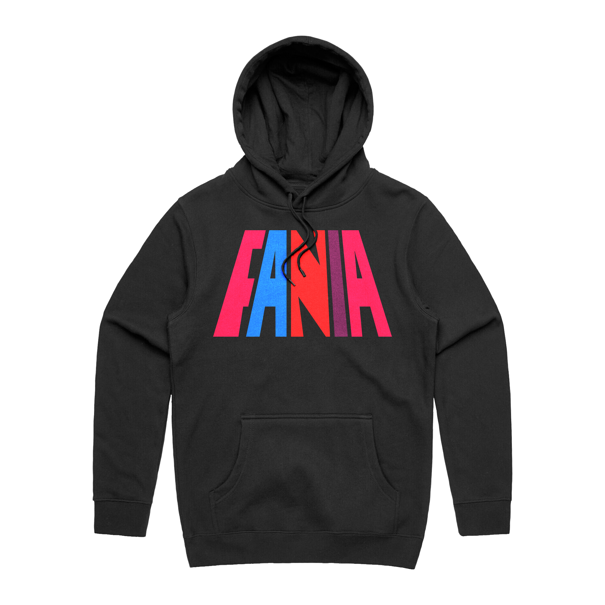 Fania Logo Hoodie (Unisex Black)