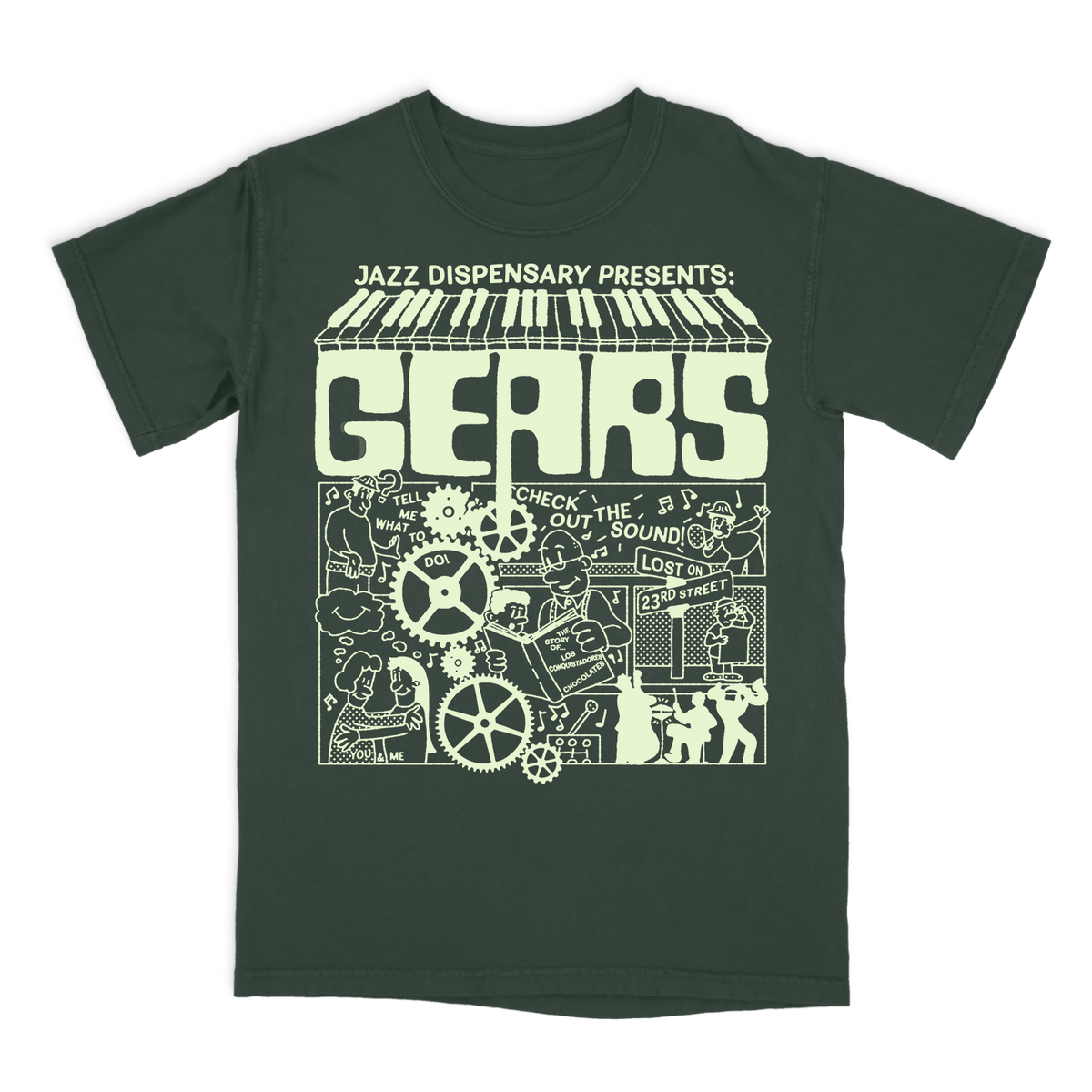 Johnny Hammond Gears Impressionistee TShirt Craft Recordings
