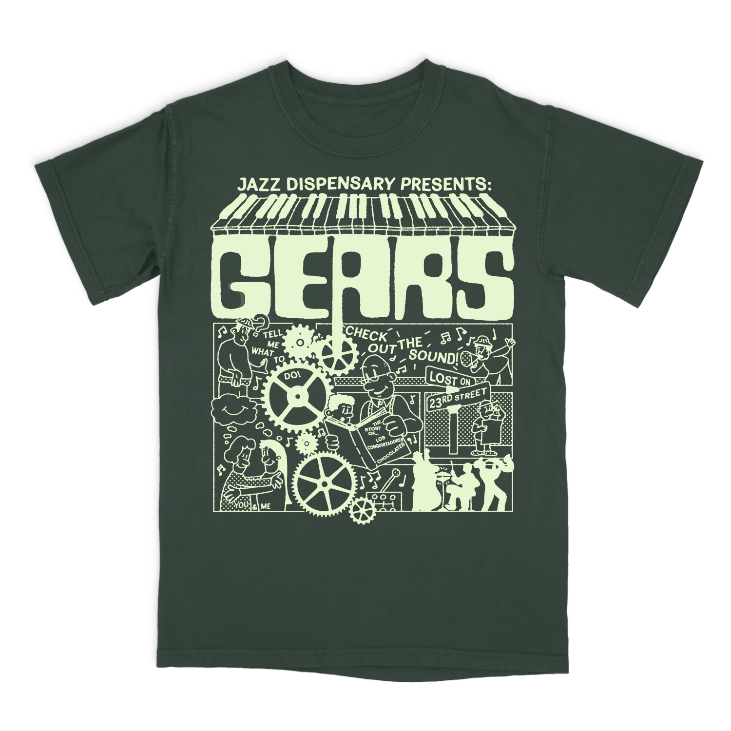 Gears Impressionistee T-Shirt