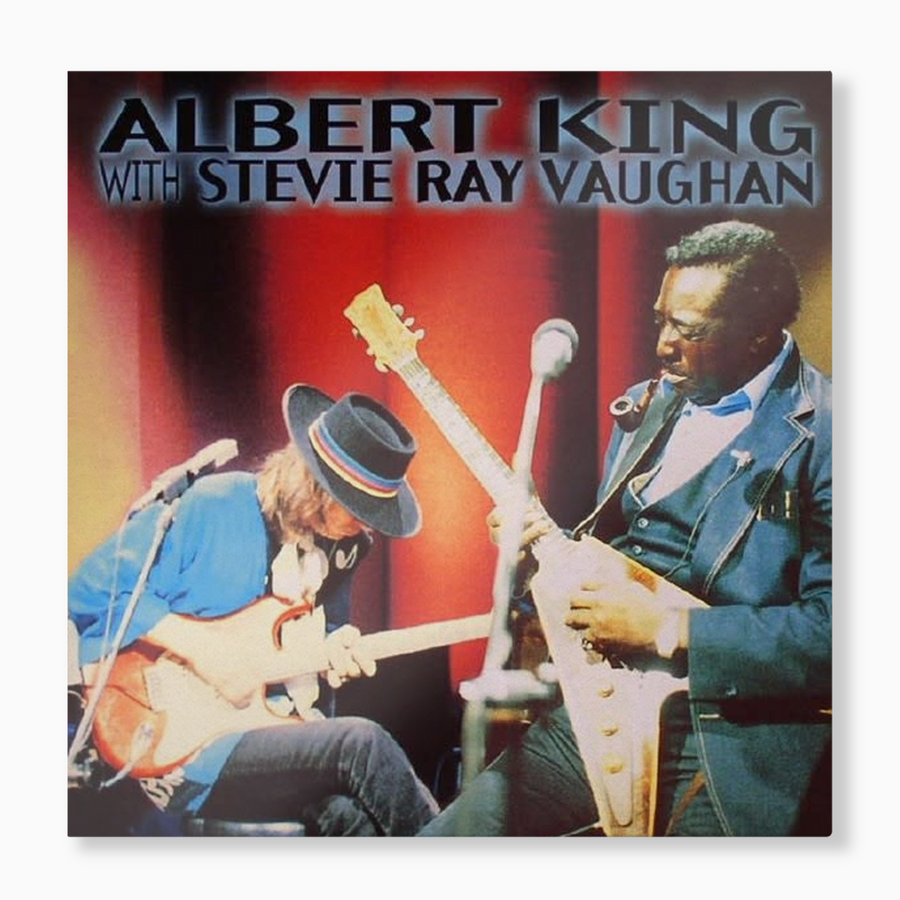 With Stevie Ray Vaughan In Session (LP)
