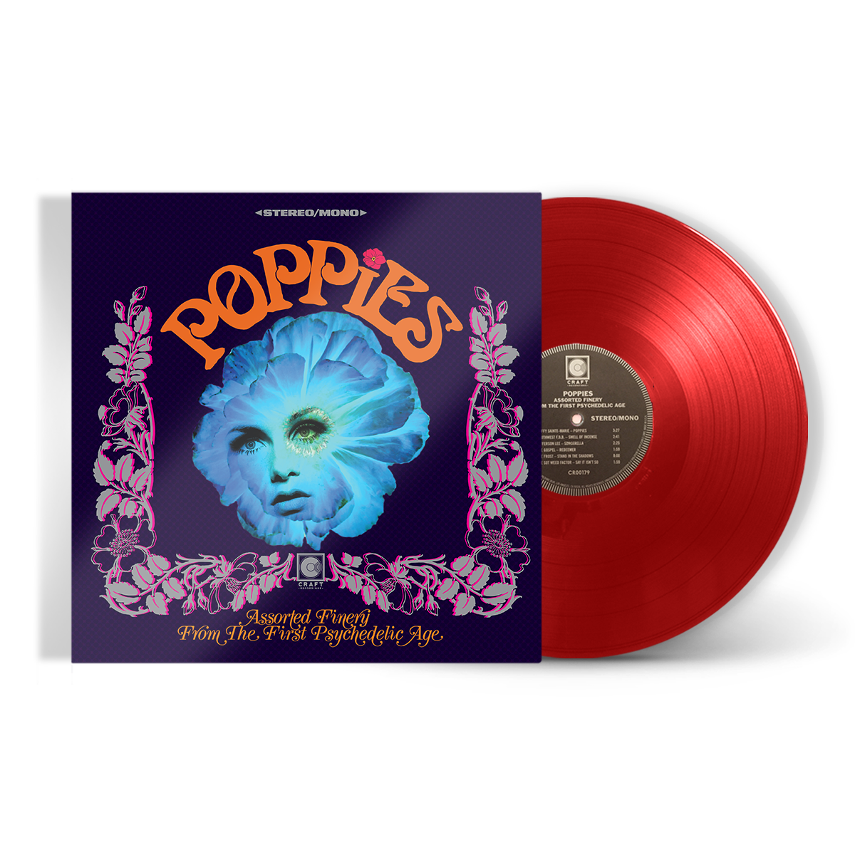 Poppies: Assorted Finery From The First Psychedelic Age (Red LP)