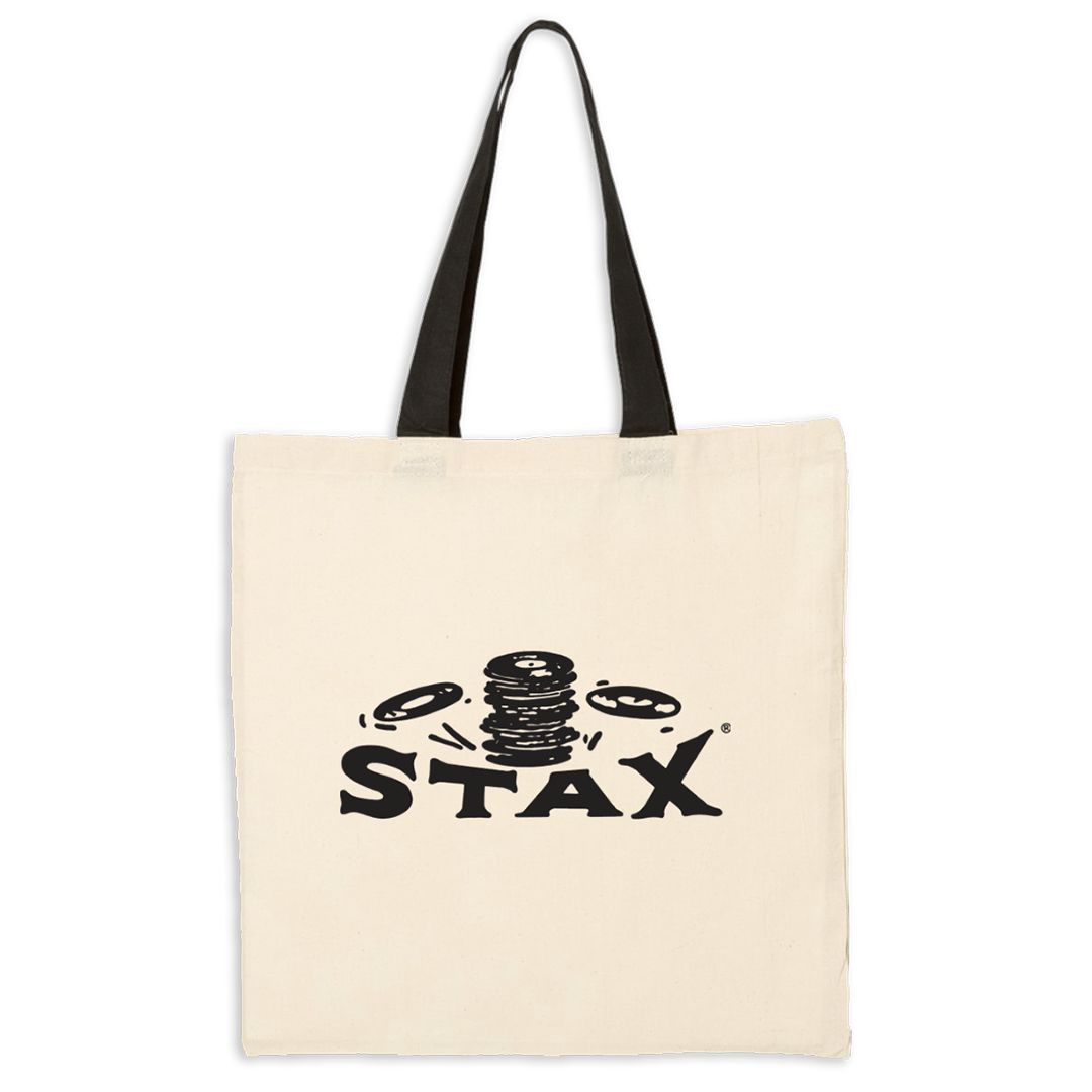 Stax &quot;Falling Records&quot; Logo Tote Bag