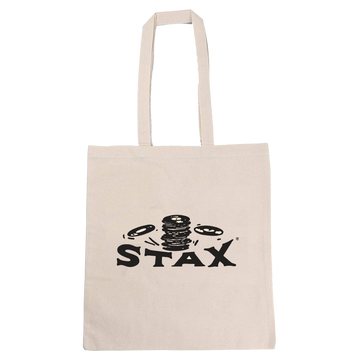 Stax "Falling Records" Logo Canvas Tote Bag