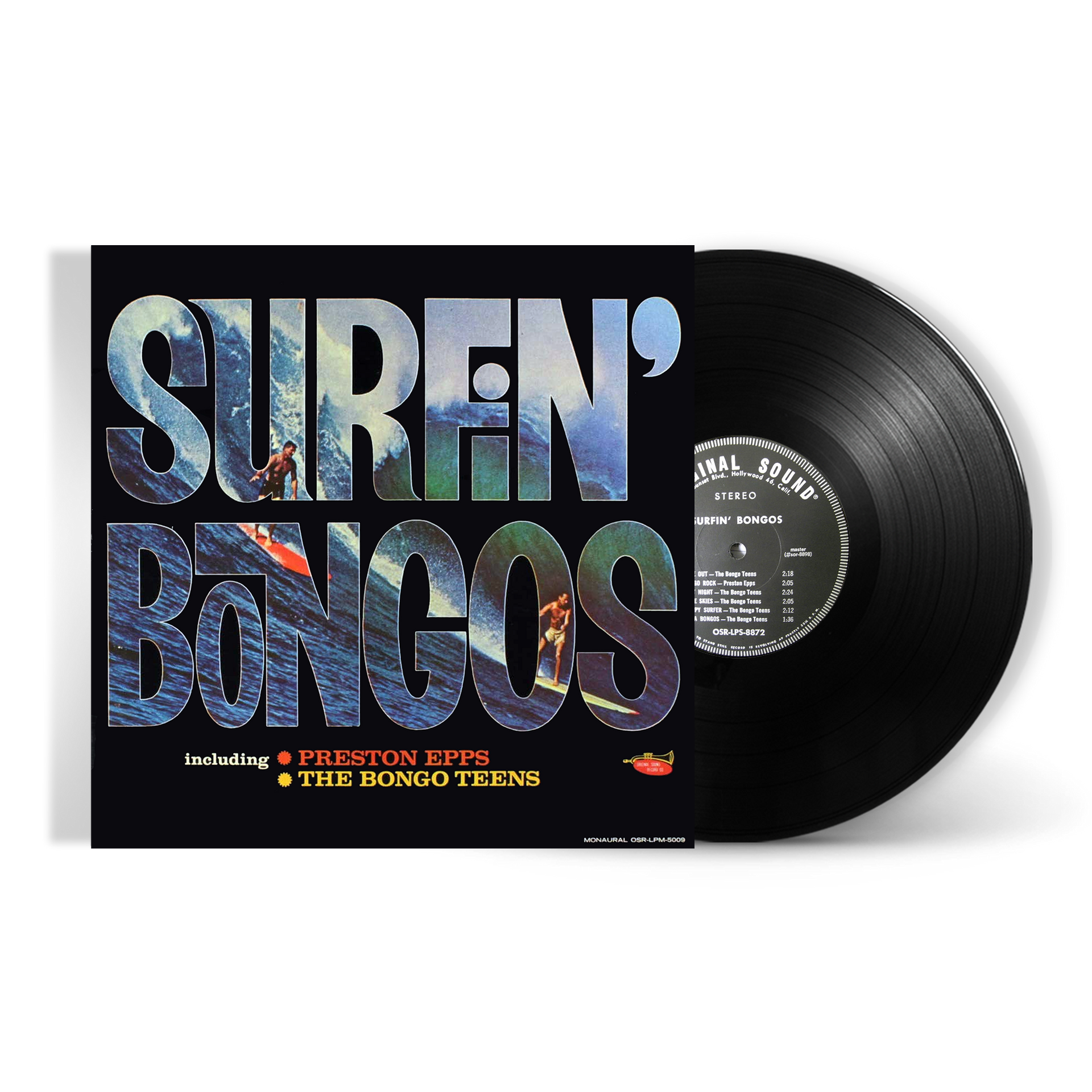 The Bongo Teens & Preston Epps – Surfin