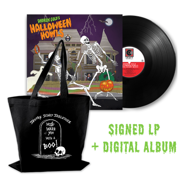 Halloween Howls: Fun & Scary Music (LP - Signed by Jess Rotter + Trick or Treat Tote + Digital Album Bundle)